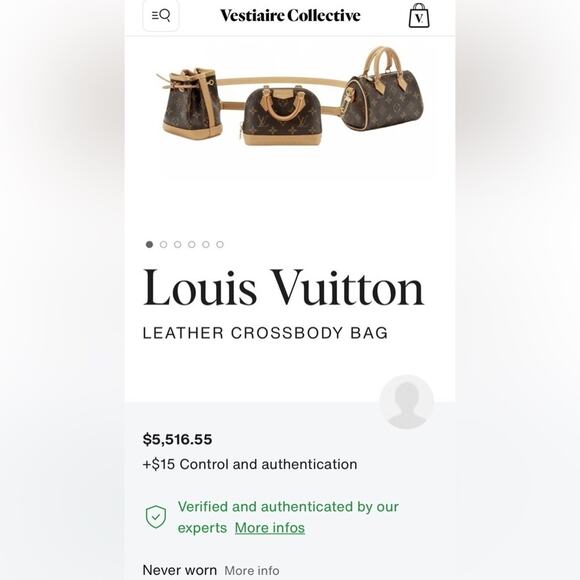 NEW RARE Louis Vuitton Trio Mini Icones Bag Set Monogram Canvas SOLD OUT - Picture 16 of 16